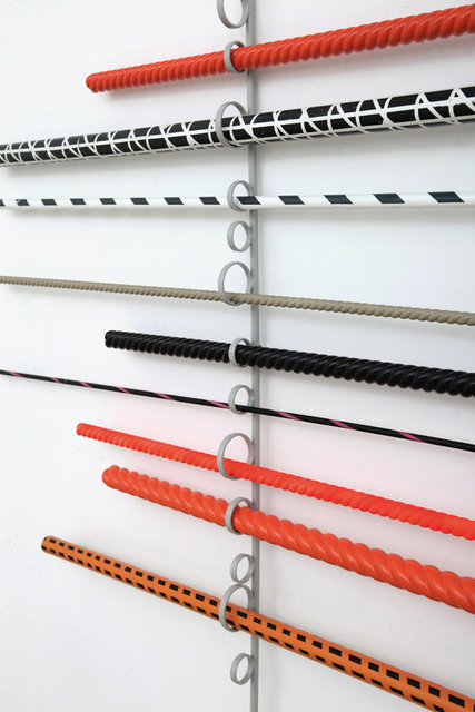 On The Ropes II, 2013, detail, 258 x 310 x 15 cm