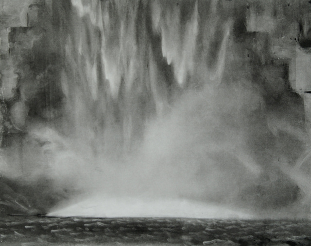 Taughannock Falls, 23 x 28"