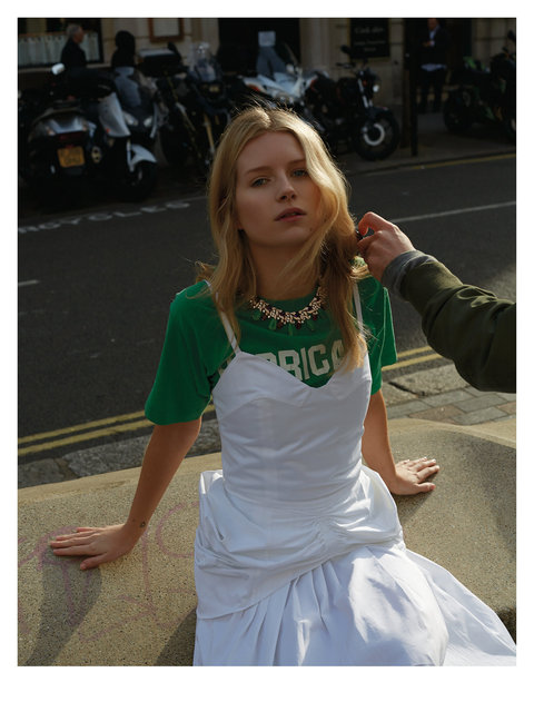Lottie Moss w/ Sivan Currie