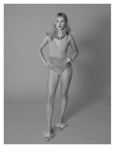 Lottie Moss w/ Sivan Currie