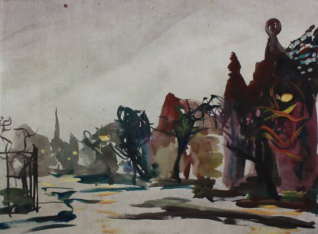 The Old Rectory 22 x 29"