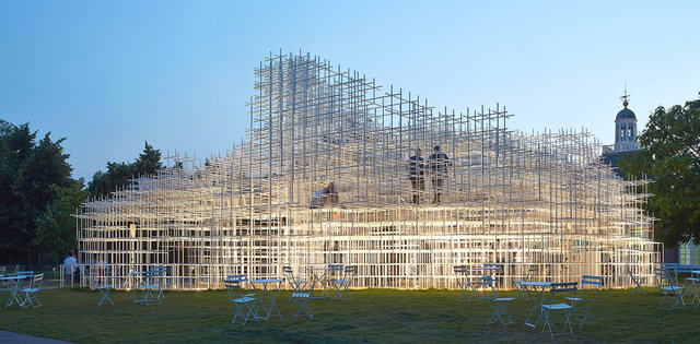 2013 Serpentine Gallery Pavilion by Sou Fujimoto