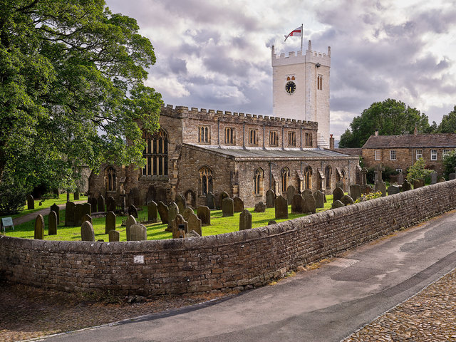 St Ostwald's Church Askrigg, Yorkshire. for D.I.A.