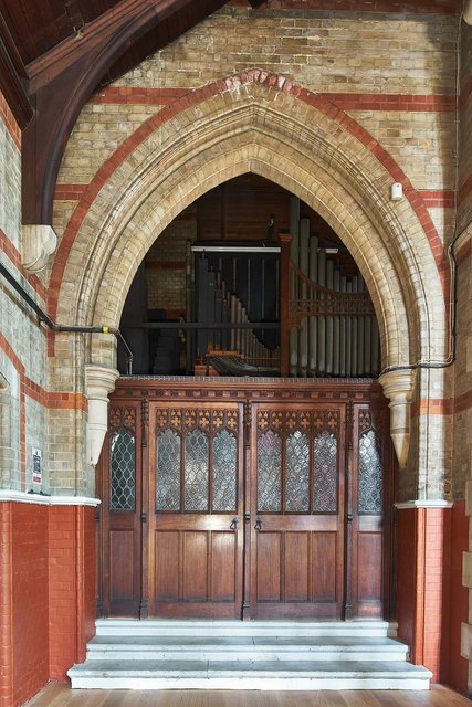 Emmanuel church 11Apr17 Ambulatory door.jpg