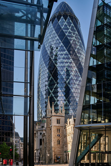 St Andrew Undershaft from Lloyd's