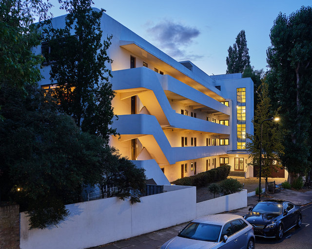 Isokon Flats, Lawn Road, Wells Coates 1933