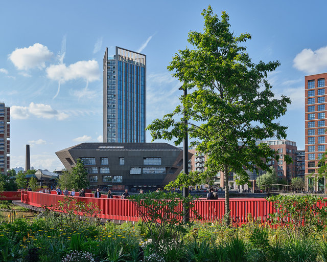 Rafter Walk, Canada Water, Asif Khan