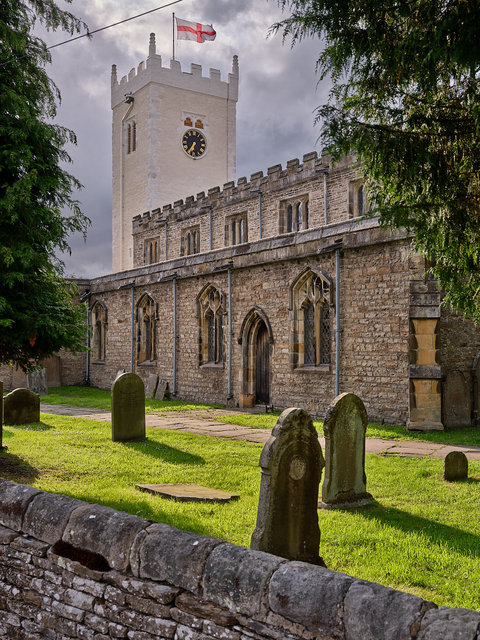 St Ostwald's Church Askrigg, Yorkshire.for D.I.A.