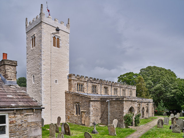 St Ostwald's Church Askrigg, Yorkshire. for D.I.A.