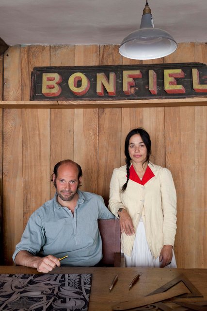 Cameron Short & Janet Tristram / 'Bonfield Block-Printers'