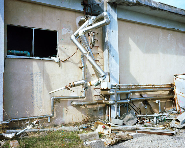 Damaged pipes.