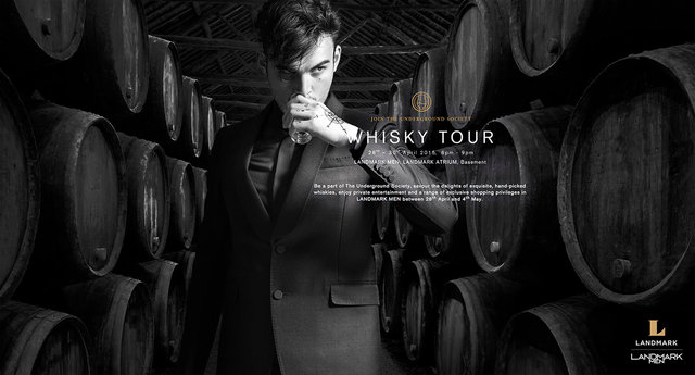 Landmark Whisky Tour campaign