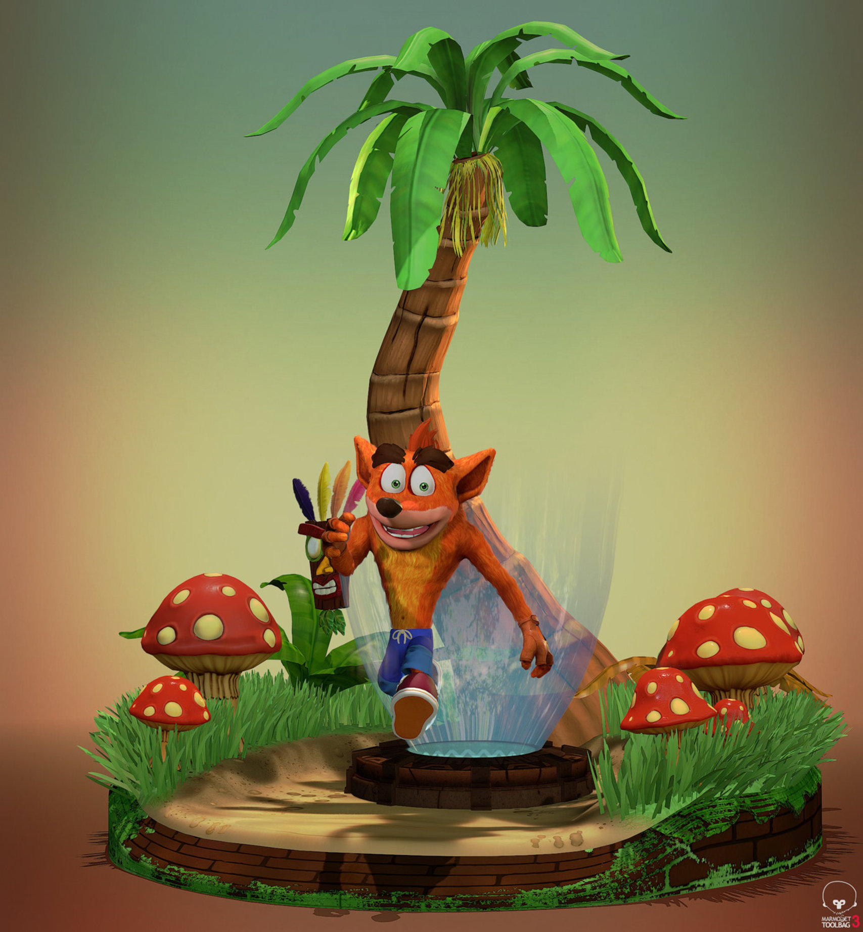 Crash Bandicoot Fan Art