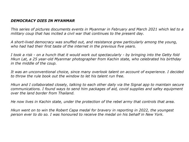 Democracy Dies In Myanmar