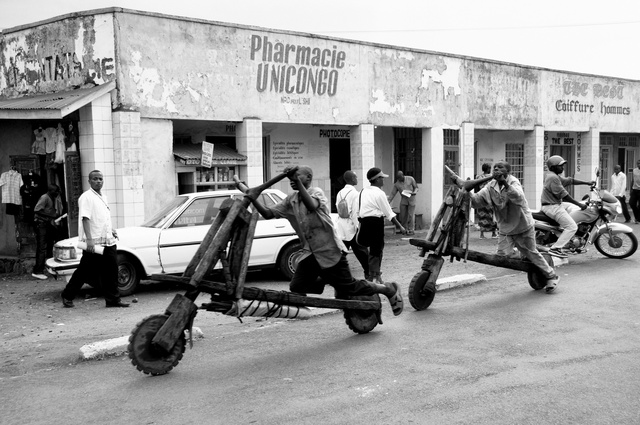 Fast bikes in Goma