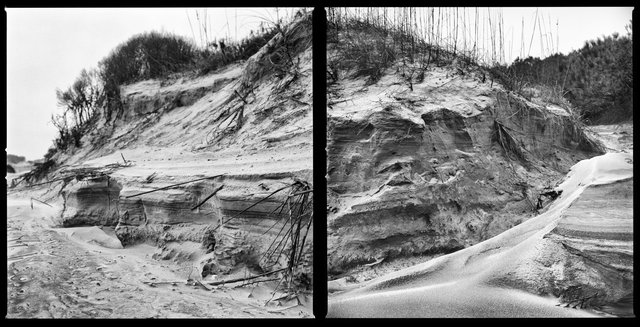 Dune Erosion from Hurricane Matthew, Duck House