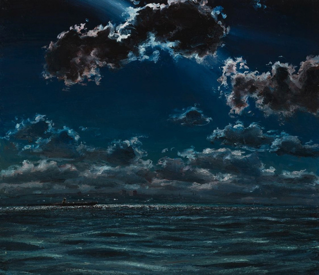 Clear Winter Day, 38 x 44"