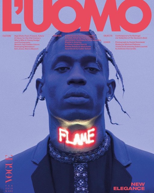 Travis Scott x L'UOMO VOGUE