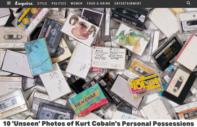 Esquire story on my art show "ENDORSEMENT"