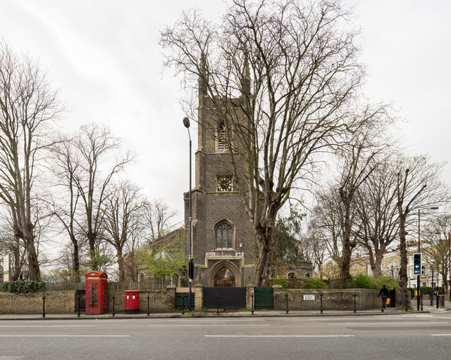 St Paul's, Islington. Charles Barry
