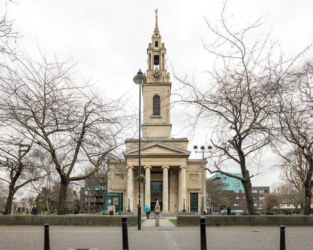 St James', Bermondsey. James Savage