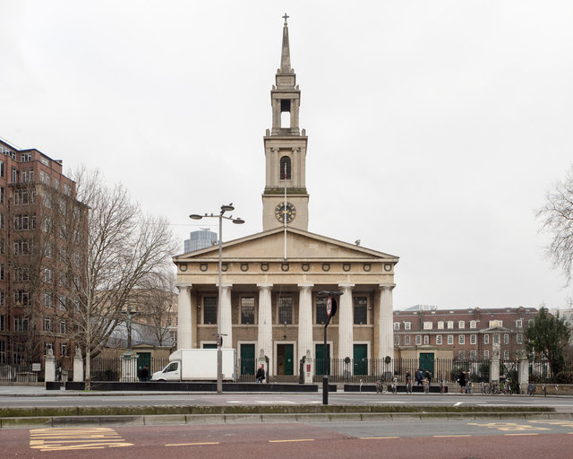 St John's Waterloo. Francis Octavius Bedford