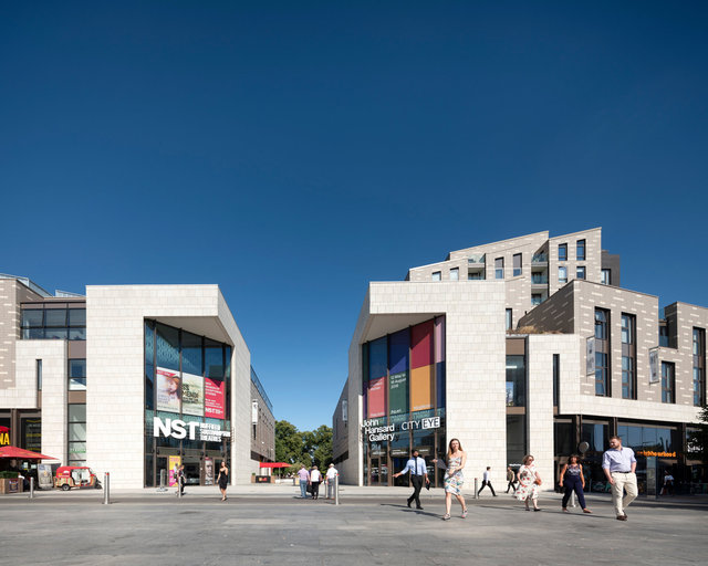 John Hansard Gallery and Nuffield Theatre. Southampton. CZWG Architects