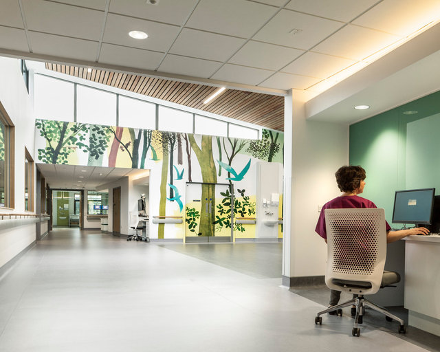 Lane Fox Remo Respiratory Centre - East Surrey Hospital. Murphy Phillips Architects