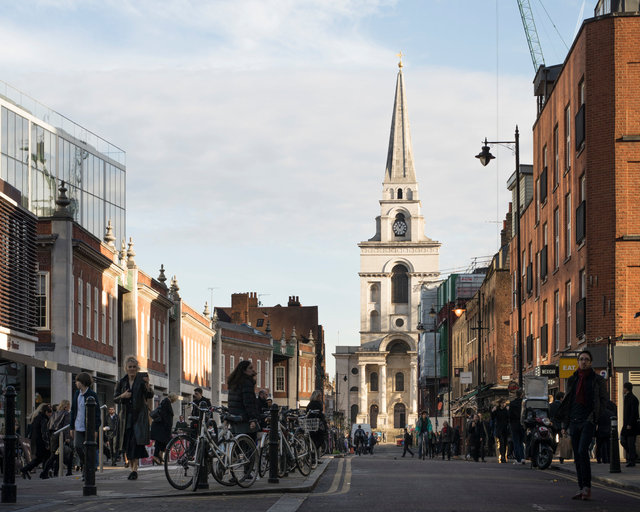 Crypt of Christchurch Spitalfields. Nicholas Hawksmoor and Dow Jones Architects