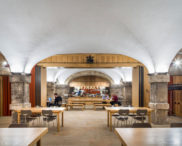 Crypt of Christchurch Spitalfields. Nicholas Hawksmoor and Dow Jones Architects