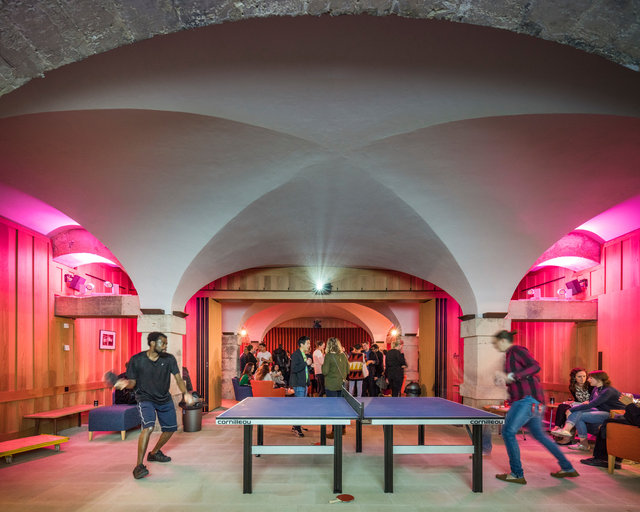 Crypt of Christchurch Spitalfields. Nicholas Hawksmoor and Dow Jones Architects