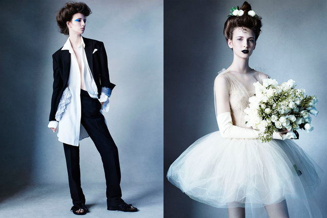 Vogue Japan. Waleska Gorczevski. Wedding , 2014.
