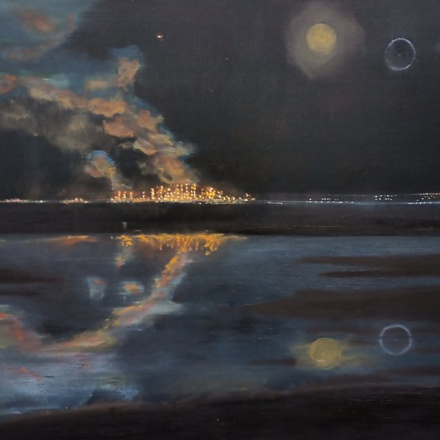 across the samish flats, 24'x36" sold
