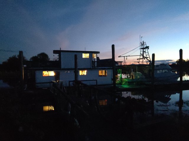evening tide at the studio