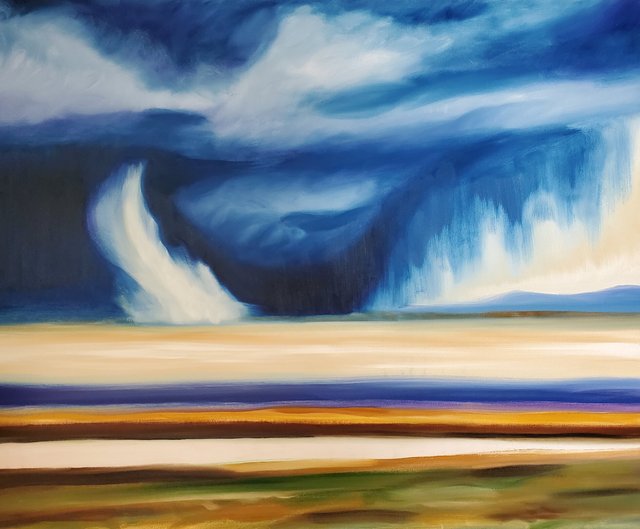 Oregon Outback, 20"x24" oil on canvas