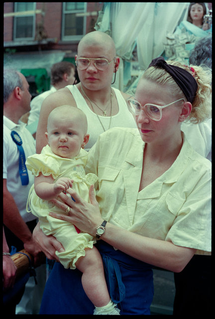 Bald man & baby with mother July 25, 1989.jpg