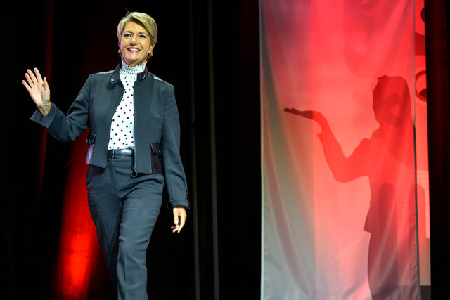 Karin Keller-Sutter - Forum 100 - Lausanne