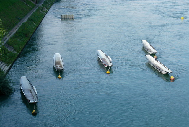 Boats on the Rhine Basle (2) VB.JPG