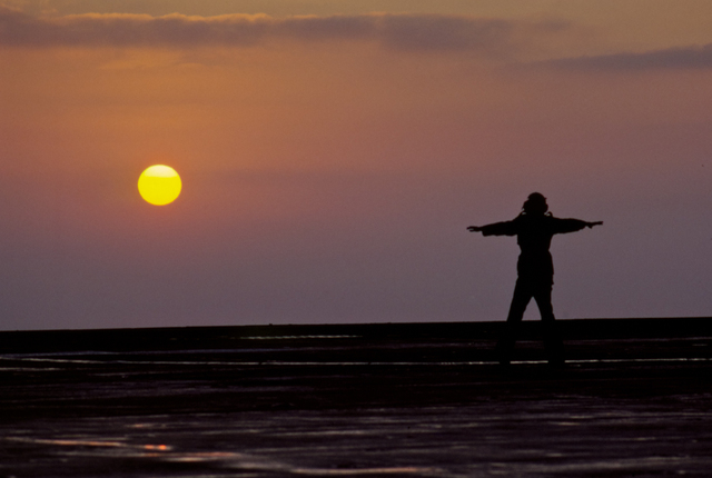 Flight Crew on USS Ranger