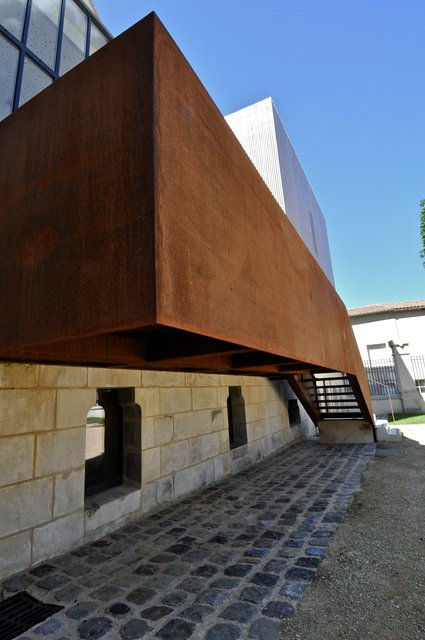 Corten et pavés