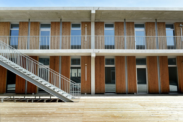 Ilot Counord (Bordeaux) - Escalier et structures