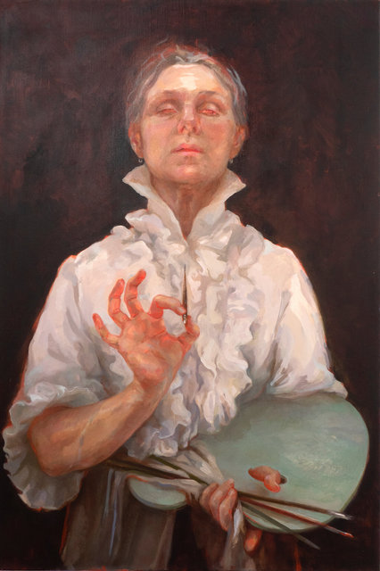 "Self-Portrait as a History Painter in Progress"