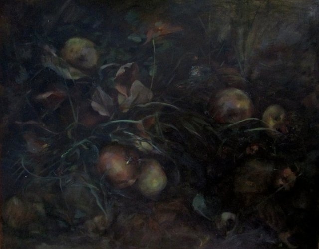 October, 20"x16", oil on panel