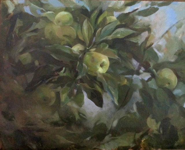 September , 16" x 20", oil on panel