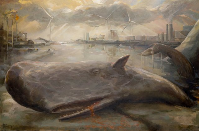 The Great Escape, oil on canvas, 72"x48"