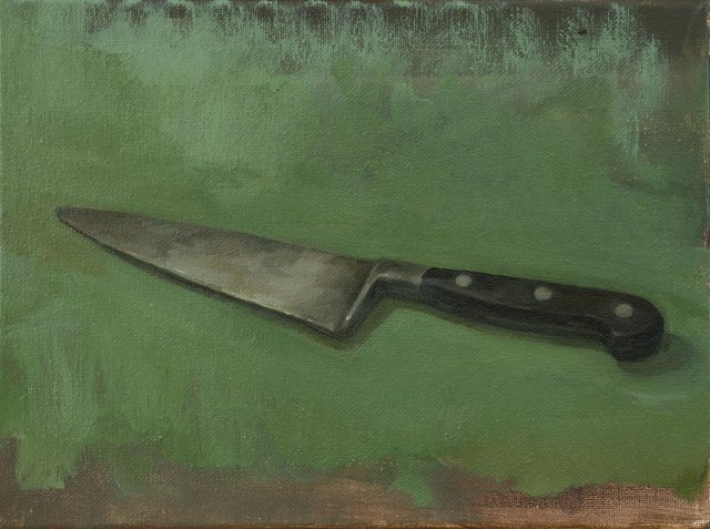 Proof, 12"x 9", oil on canvas