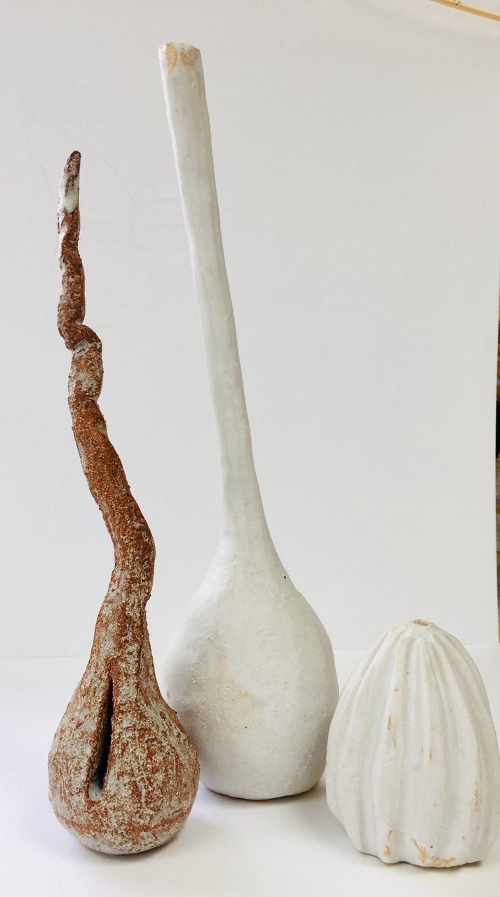 mixed media sculptures