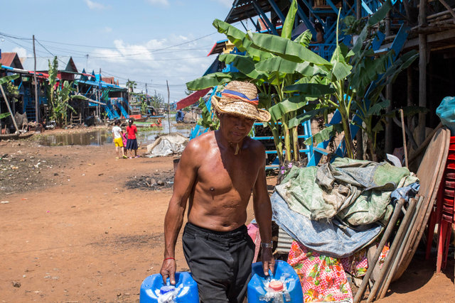 Kampong Chhnang Floating Village Cambodja 