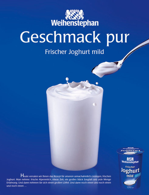 Weihenstephan / Anzeigenkampagne