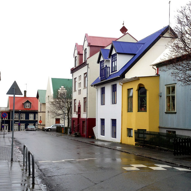 © CORDAY - Iceland, No. 12 - Yellow House
